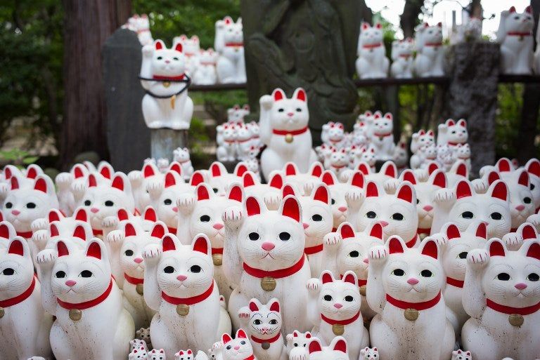 chùa gotokuji nơi khai sinh ra mèo chiêu tài chùa gotokuji nơi khai sinh ra mèo chiêu tài